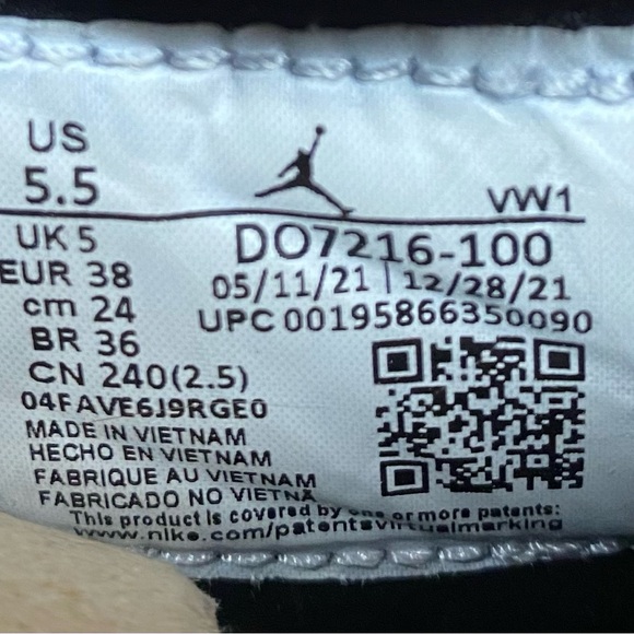 A Ma Maniére X Air Jordan 2 Retro SP 'Airness' Size 7 - Picture 10 of 10